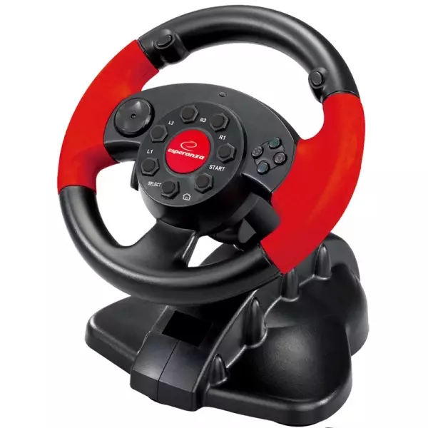 Ratti ja polkimet USB PC Esperanza EG103 - Pelituotteet - 5905784769295 - 1
