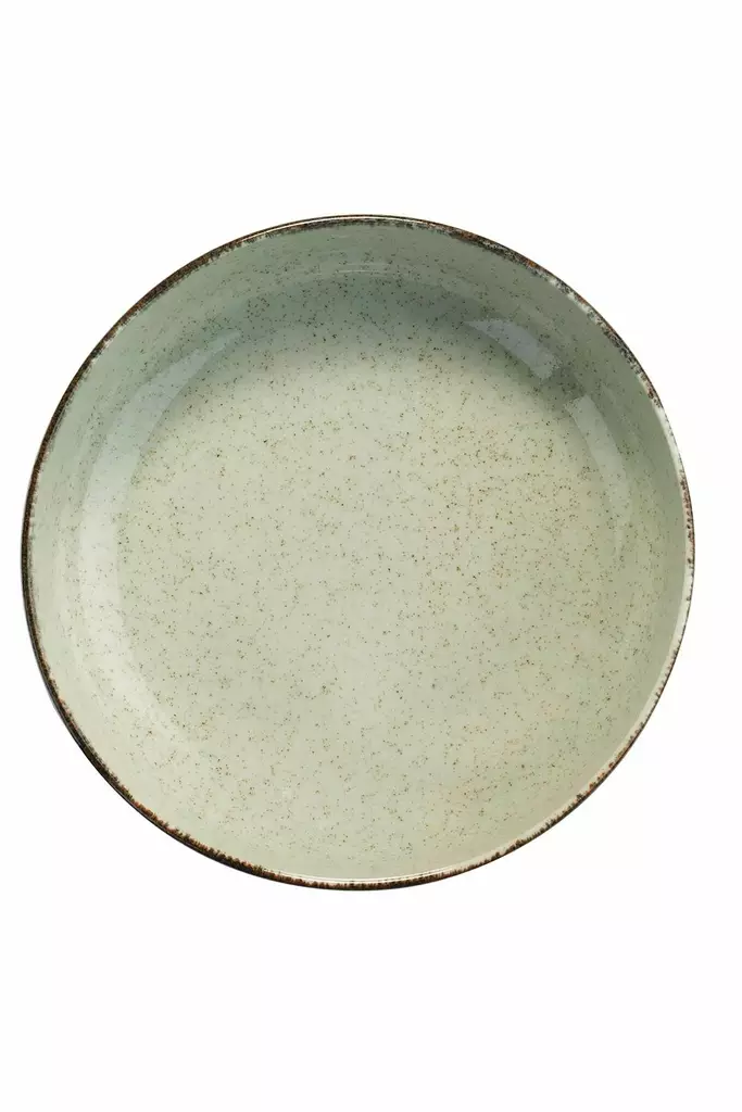 Ruokailuvälinesetti (12 osaa), vihreä, 24 cm, 20 cm, 15 cm, kestävä, käytännöllinen, elegantti - Lautaset - 8684283203635 - 1