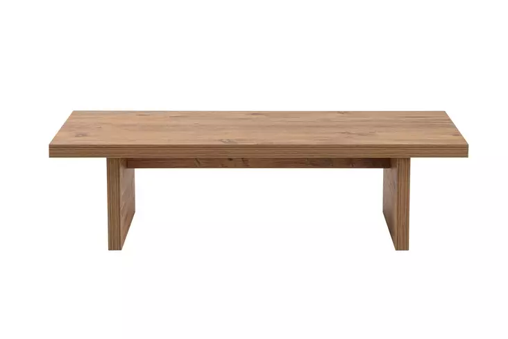Sohvapöytä, atlantinmänty, 110 cm leveä, kestävä, helppohoitoinen - Sohvapöydät - 8684283111855 - 1