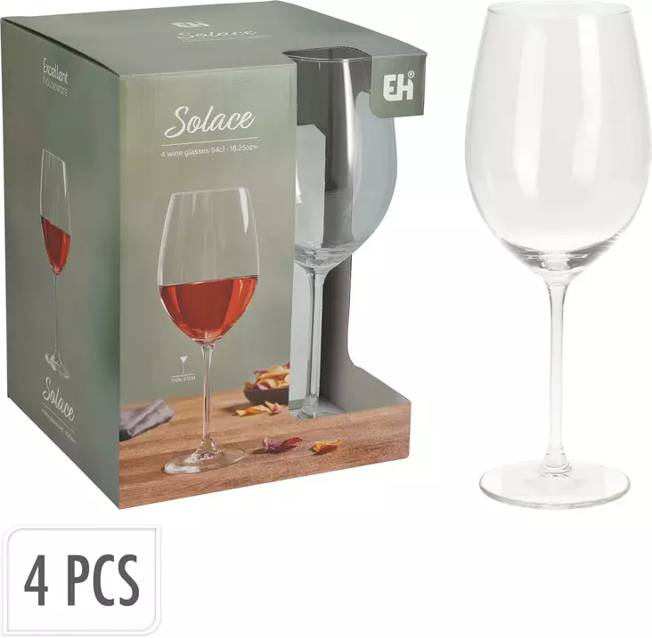 Solace viinilasit 54 cl 4 kpl - Juomalasit - 8720573089845 - 1