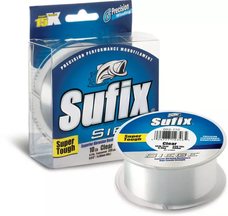 Sufix Siege monofiilisiima 0,40 mm, 300m, 12 kg - Siimat - 024777362925 - 2