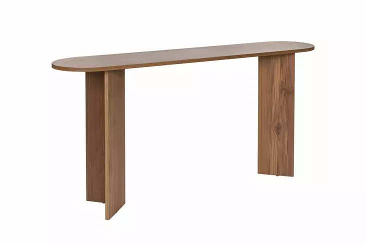 Tammi Sivupöytä - 100% Melamiinipinnoitettu Lastulevy, 18mm, 150x75x35cm, Tyylikäs ja Kestävä Säilytysratkaisu - Sivu- ja apupöydät - 8684283756865 - 1