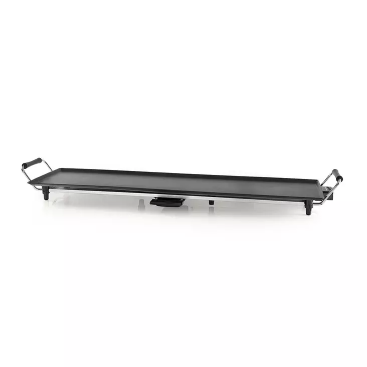 Teppanyaki Levy | 1800 W | 90 x 23 cm | Tarttumaton pinnoite | Säädettävä termostaatti | Cool-touch-kahvat - Keittiön erikoiskoneet ja grillit - 8711902090045 - 1