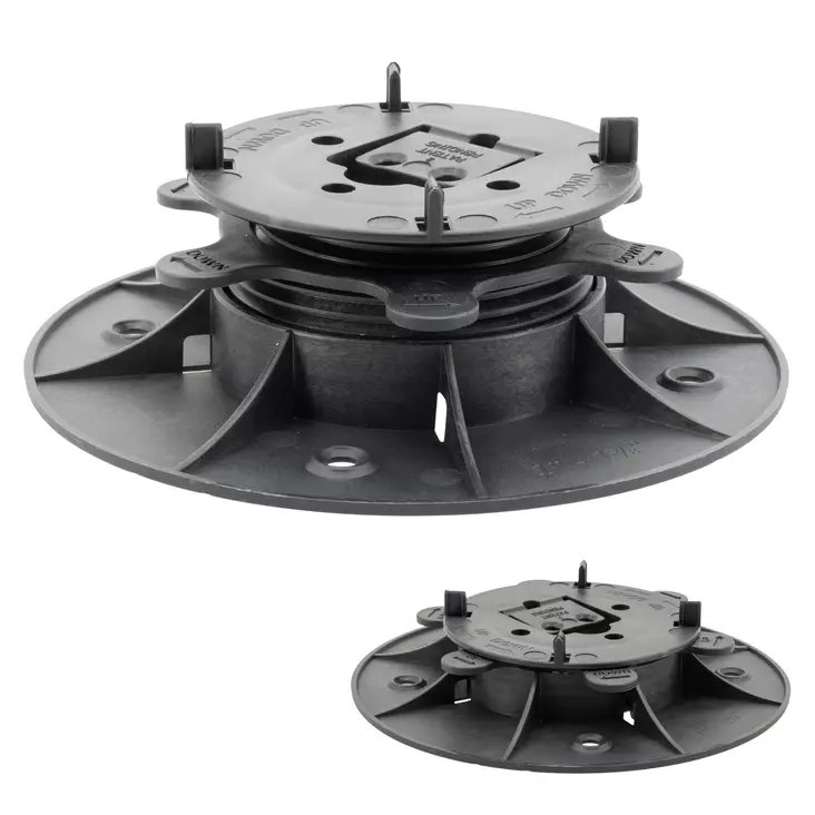 Terassijalka Säädettävä 25-40 mm - Clever Level (Max 500kg) - Terassijalat ja ruuvipaalut - 5903766968735 - 1