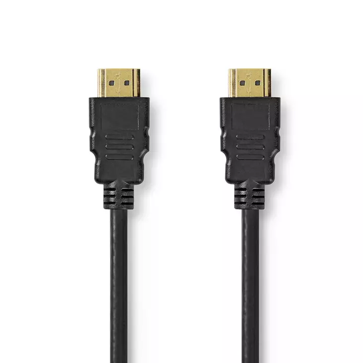 Ultra High Speed HDMI -kaapeli | HDMI liitin | HDMI liitin | 8K@60Hz | 48 Gbps | 2.00 m | Pyöreä | 6.5 mm | Musta | Label - HDMI-kaapelit - 5412810427215 - 1