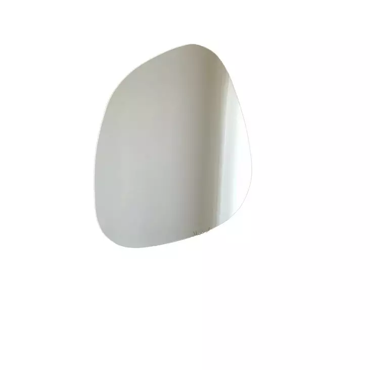 Valkoinen Peili 75x58 cm - Moderni MDF Kaluste, Seinään Kiinnitettävä, Asennusvalmis, Tyylikäs Sisustuselementti - Peilit - 8682870558755 - 1