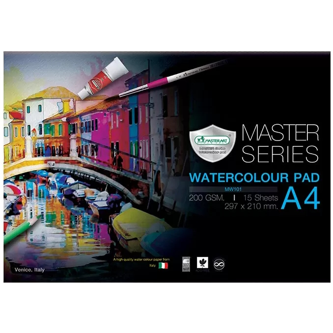 VesivÃ¤rilehtiÃ¶ A4, 200 g - Vihkot ja paperit - 8851907218775 - 1