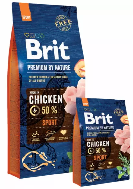 \Brit Sport aktiivisille aik. koiril. 3kg - Koiran ruoat ja ateriat - 8595602526666 - 1