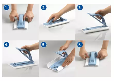 Hankaussieni laudepesuriin 3 kpl SINI - Siivousvälineet - 679-5049-46 - 2