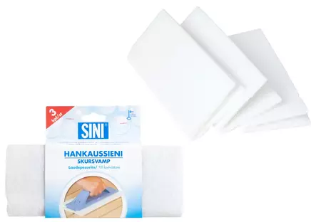Hankaussieni laudepesuriin 3 kpl SINI - Siivousvälineet - 679-5049-46 - 1