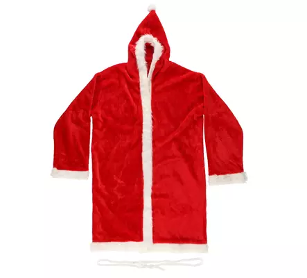 Joulupukin takki hupulla luxus - Sisustus - 6410412271266 - 2