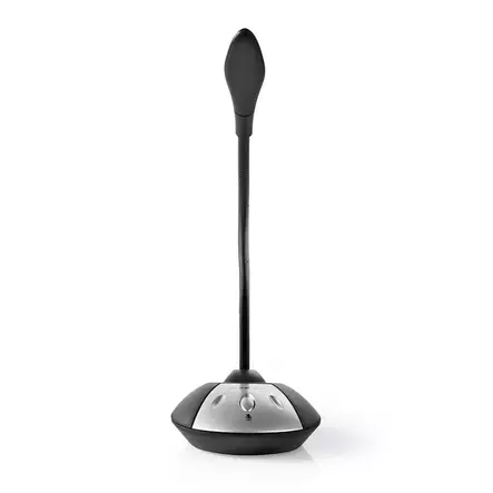 Mikrofoni | Kodinkone: Notebook / Pöytätietokone | Langallinen | USB-A Male | On/off-kytkin | Kuulokkeiden lähtöliitäntä - Mikrofonit ja karaokelaitteet - 5412810286966 - 1