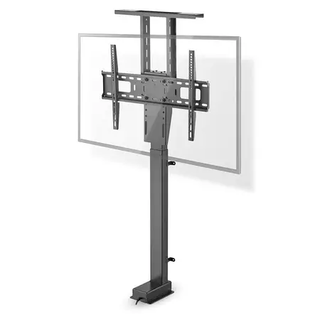 SmartLife Motorized TV Lift | 37 - 80 " | Maximum supported screen weight: 60 kg | Built-in Cabinet Design | Lift range: 79 - 184 cm | Remote controlled | ABS / Steel | Black - TV telineet - 5412810450466 - 2