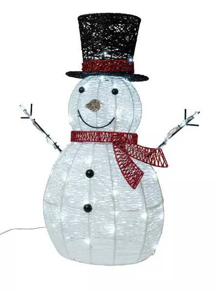 Niclas lumiukko k. 72 cm 60 led ip4 - Koristevalot - 6435200288776 - 2