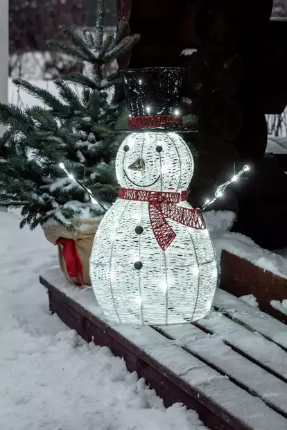 Niclas lumiukko k. 72 cm 60 led ip4 - Koristevalot - 6435200288776 - 1