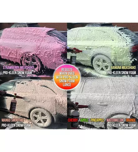 Vaahtopesuaine PRO-KLEEN Snow Foam v=C3=A4rit - Autoshampoot - 5060478890546 - 2