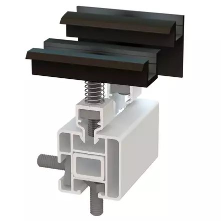 Railock 40 alumiininen asennuskisko aurinkopaneelijärjestelmälle - Paneelien telineet ja kiinnikkeet - 6438014357966 - 1