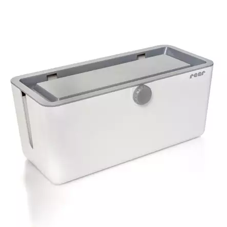 Reer kaapeliboksi sähköjohtojen turvalliseen säilytykseen lapsilukolla, tilava - Kaapelikiinnikkeet - TN-219826 - 1