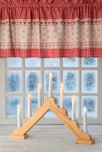 Silja led-kynttelikk=C3=B6 7-kynttil=C3=A4=C3=A4 Airam - Kyntteliköt - 6435200195166 - 1