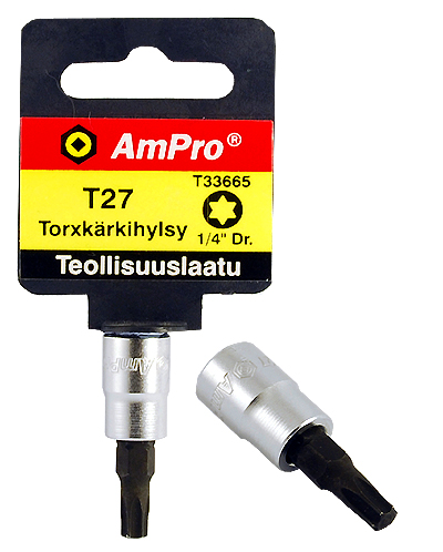 Torx-kärkihylsy 1/4" t30 - Hylsyt ja adapterit - 795609336666 - 1