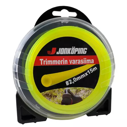 Trimmerin varasiima 2 mm x 15 m - Raivaussahat ja trimmerit - 6438168086606 - 1