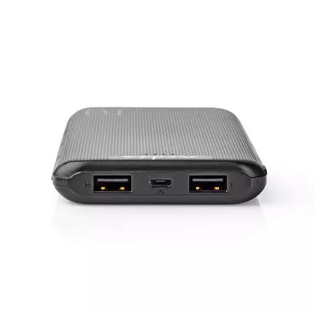 Virtapankki | 10000 mAh | 1x 3.0 + 1x 2.1 + 1x 1.0 A | Lähtöliitäntöjen määrä: 3 | Lähtöliitäntä: 1x USB-C™ / 2x USB-A | Sisääntulon liitäntä: 1x Micro USB / 1x USB-C™ | Litium-Polymeeri - Varavirtalähteet - 5412810320516 - 1