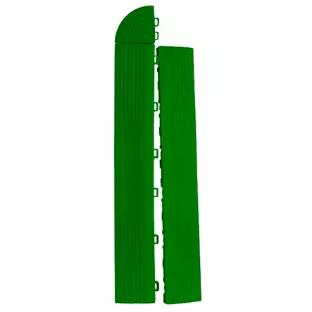 Lattialaatan reunapala, leaf green uros 6 kpl - Lattialaatat ja kumimatot - 6438431000186 - 1