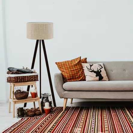 Lattiavalaisin, beige, 140 cm korkea, moderni, elegantti - Lattia- ja pöytävalaisimet - 8682870730106 - 2