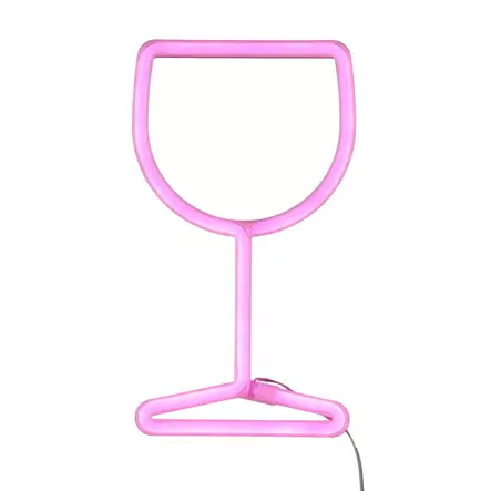 Led valo viinilasi - Valokoristeet ja valohahmot - 6410416480756 - 2