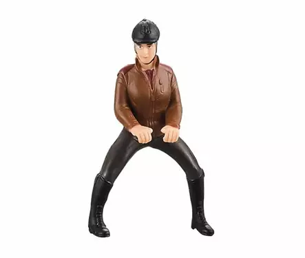 Horse champion - ruskea ratsastaja leluhahmo 3+ vuotta, jakku & housut - Lelufiguurit - 6438484016066 - 1