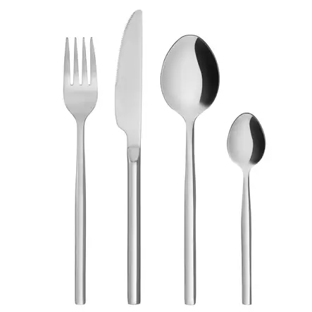 Ruokailuvälineet Maku Resteel 16kpl - Aterimet ja ottimet - 6410416516516 - 1