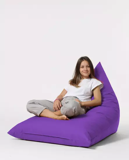 Säkkituoli ulkokäyttöön, violetti, 145 cm, mukava, kestävä - Sohvat - 8683743039586 - 2