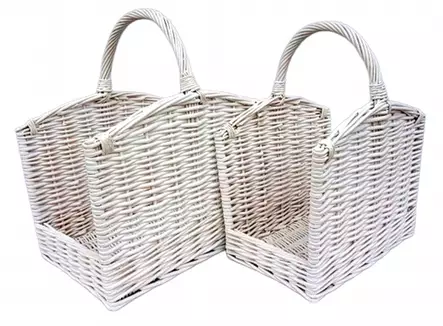 Takkakori valkoinen 40 x 25 x 30 - Takat ja kaminat - 6438168094526 - 1