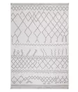 100% Puuvillamatto 160x230 cm - Käännettävä, Helppohoitoinen, Valkoinen Beige, Kestävä ja Tyylikäs Sisustuselementti - Suuret ja keskikokoiset matot - 8683342220156 - 1