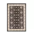 100% Puuvillamatto 160x230 cm - Kerman, Kamelin, Harmaan ja Mustan sävyissä, Antibakteerinen, Konepestävä, Liukumaton - Suuret ja keskikokoiset matot - 8683742632016 - 10