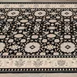 100% Puuvillamatto 160x230 cm - Kerman, Kamelin, Harmaan ja Mustan sävyissä, Antibakteerinen, Konepestävä, Liukumaton - Suuret ja keskikokoiset matot - 8683742632016 - 7