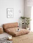 2-istuttava vuodesohva, kameli, 120x79x75 cm, mukava, kestävä, monikäyttöinen - - 19-19-8684282400226 - 3