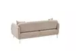 3-istuttava vuodesohva, beige kulta, 210 cm leveä, kestävä, monikäyttöinen - Vuodesohvat - 8683743317646 - 14