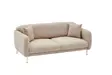 3-istuttava vuodesohva, beige kulta, 210 cm leveä, kestävä, monikäyttöinen - Vuodesohvat - 8683743317646 - 15