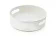 360° Kääntyvä Tarjotin - Valkoinen, 100% Muovi, Koko 22 x 7 cm, BPA-vapaa, Tyylikäs ja Kestävä Säilytysratkaisu - Tarjoiluastiat - 8683342632546 - 1