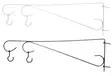 Amppeli- ja lyhtykoukku Firenze 39cm - Kukka-amppelit ja maljakot - 6410411930836 - 2