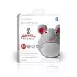 Bluetooth® Kaiutin | Suurin akun toistoaika: 3 hrs | Kannettava muotoilu | 9 W | Mono | Sisäänrakennettu mikrofoni | Linkitettävä | Animaticks Melody Mouse | Harmaa - Bluetooth kaiuttimet - 5412810328536 - 66