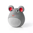 Bluetooth® Kaiutin | Suurin akun toistoaika: 3 hrs | Kannettava muotoilu | 9 W | Mono | Sisäänrakennettu mikrofoni | Linkitettävä | Animaticks Melody Mouse | Harmaa - Bluetooth kaiuttimet - 5412810328536 - 40