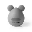 Bluetooth® Kaiutin | Suurin akun toistoaika: 3 hrs | Kannettava muotoilu | 9 W | Mono | Sisäänrakennettu mikrofoni | Linkitettävä | Animaticks Melody Mouse | Harmaa - Bluetooth kaiuttimet - 5412810328536 - 20