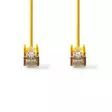 CAT5e verkkokaapeli | SF/UTP | RJ45 uros | RJ45 uros | 20.0 m | Pyöreä | PVC | Keltainen | Muovipussi - Tietokone ja verkko - 5412810276776 - 10