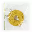 CAT5e verkkokaapeli | SF/UTP | RJ45 uros | RJ45 uros | 20.0 m | Pyöreä | PVC | Keltainen | Muovipussi - Tietokone ja verkko - 5412810276776 - 72