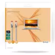 CAT6 Verkkokaapeli | RJ45 uros | RJ45 uros | S/FTP | 30.0 m | Sisäkäyttöinen | Pyöreä | LSZH | Harmaa | Laatikko - Tietokone ja verkko - 5412810416516 - 66
