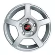 Carrello Silver 6x13 - Asuntovaunun ja peräkärrin vanteet - 6438431006836 - 2