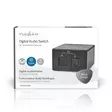 Digitaalinen Audiokytkin | Kaksisuuntainen | Audio- / video- / datayhteyksien syöttö: DC Power / 2x TosLink | Audio- / video- / datayhteyksien ulostulo: TosLink Female | Kytkin / Ohjekirja | Metalli | Musta - Audiokytkimet ja jakajat - 5412810403776 - 66