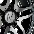 GT Black Polished Chrome Rivets 8x18 - 18-tuumaiset - 6438431012066 - 4